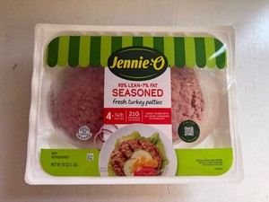 3x 4 14lb  Jennie-O Seasoned Turkey Patties