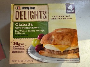 UP. 2x 4ct Jimmy Dean Delights