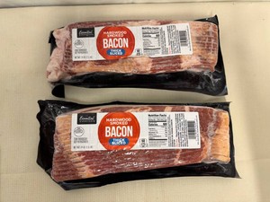 UP. 2x 24oz Hardwod Smoke Bacon-Thick Cut