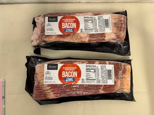 UP. 2x 24oz Hardwod Smoke Bacon-Thick Cut