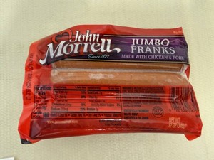 UP. 3x 6 John Morrell Jumbo Franks