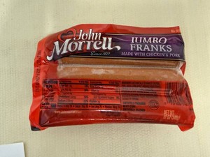 UP. 3x 6 John Morrell Jumbo Franks