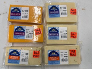 6x Variety of Crystal Farms Cheese