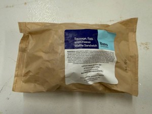 6x Bistro On Board Sausage, Egg & Cheese Waffle Sandwich