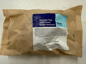 6x Bistro On Board Sausage, Egg & Cheese Waffle Sandwich