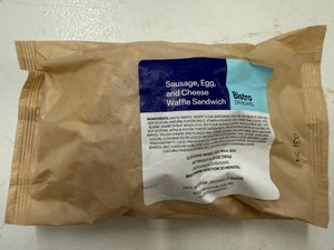 6x Bistro On Board Sausage, Egg & Cheese Waffle Sandwich