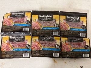 6x Smithfield Cubed Ham