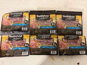 6x Smithfield Cubed Ham