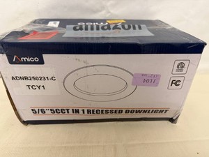 56 5CCT in 1 Reessed Downlight