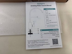 Drinking Water Faucet-Gold Finish