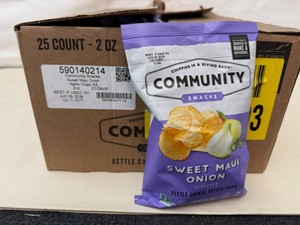 25x Community Chips-Sweet Maui Onion