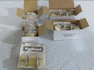 Mixed Lot of Polished Brass Entry Locks