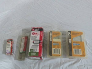 Mixed Lot of Bostitch and Porter Cable Finish Nails