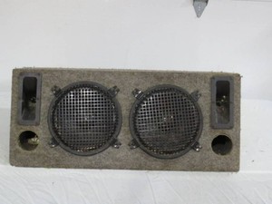 Enclosed Dual Woofer Speakers