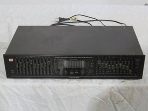 BSR EQ-3000 Stereo Frequency Graphic Equalizer Spectrum Analyzer