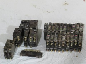 Mixed Lot of Circuit Breakers