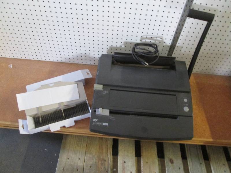 Docubind commercial binding system