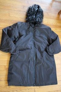 New without tags size L winter puffy coat Amazon brand