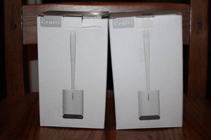 2 Cenivi toilet brushes with wall mount