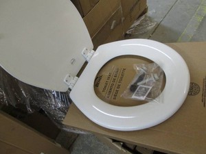 New Bemis easy clean toilet seat
