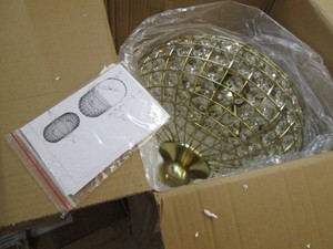 New globe chandelier
