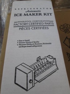 Whirlpool automatic ice maker kit