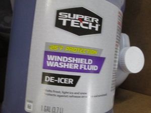 6 Gallons of Super Tech -25 degree windshield washdeicer fluid
