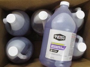 6 Gallons of Super Tech -25 degree windshield washdeicer fluid