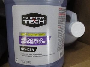 6 Gallons of Super Tech -25 degree windshield washdeicer fluid