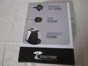 Stainless steel toilet brush and plunger
