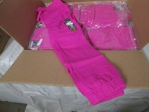 Case of 12 Athletic Girls S fleece sweatpants