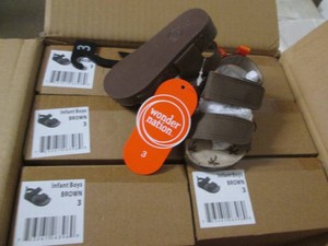 6 Pairs of new size 3 infant sandals