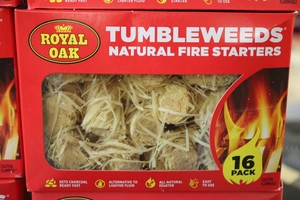 Tumbleweeds natural fire starters 6-16 packs