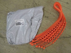 20pc automotive safety chainzip tie bundle