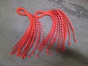 20pc automotive safety chainzip tie bundle