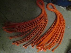 20pc automotive safety chainzip tie bundle