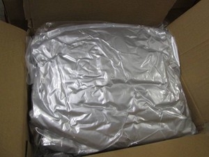 Heavy duty automotive sedan silver tone car cover
