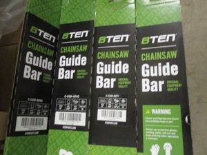 4pack 13in 8ten chainsaw guide bars