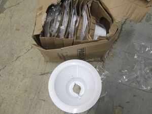 6-pack 6in Trim white cone baffle reflectors