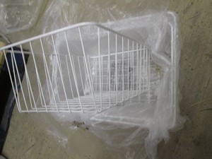 4-pack wire organizer basket bins for 17-21cu ft upright freezer