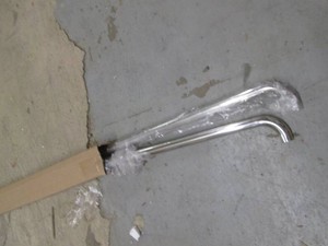2-36in shower grab bars