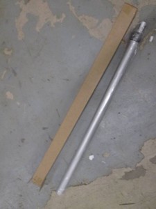 Portable 2in pipe and adjustable upright 4-7ft pole