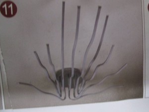 Modern LED ceiling light fixture plus under cabinet light
