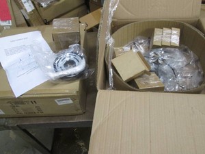 Pair of GLWET ceiling lights