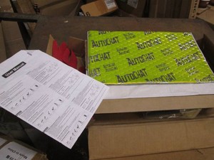 Auto Chat automotive car sound deadening mat kit