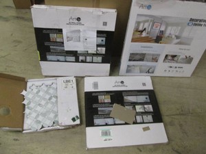 Variety of assorted style Art-3d decorative wall panels, ceiling tiles and peel-n-stick backsplash