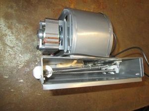 Unknown fitment 110v blower motor and heater