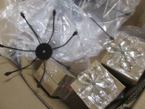 (2) GLWET ceiling light fixtures