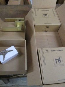 3-pack Single Entry SB Key-alike levers