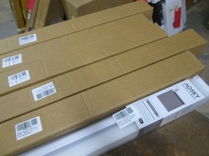(6) White Blackout cordless roller shades 36-12inx72in